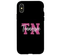 Art de Fan de Sport Universitaire Vintage du Tennessee Coque pour iPhone X/XS