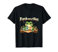 Art de Grenouilles Kawaii Cottagecore Fresh Out of Flies T-Shirt