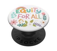 Art de la Citation Equity for All Human Rights Protest PopSockets PopGrip Adhésif
