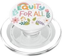 Art de la Citation Equity for All Human Rights Protest PopSockets PopGrip pour MagSafe