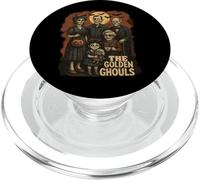 Art de la famille squelette des goules d'or PopSockets PopGrip pour MagSafe