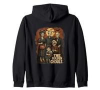 Art de la famille squelette des goules d'or Sweat à Capuche