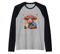 Art de la Faune géométrique orné Manche Raglan