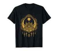 Art de la Fleur de Lotus Céleste avec Ambiance Mystique T-Shirt