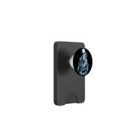 Art de la Forêt au Clair de Lune avec Loup Hurlant PopSockets PopWallet pour MagSafe