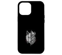 Art De La Fusion Du Guerrier Viking Et Du Loup De La Coque pour iPhone 12 Pro Max