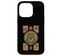 Art de la grenouille de style américain el sapo natif du désert mexicain Coque pour iPhone 13 Pro