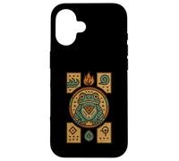 Art de la grenouille de style américain el sapo natif du désert mexicain Coque pour iPhone 16