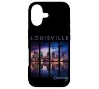 Art de la Ligne d'horizon du Centre-Ville de Louisville, Kentucky, et Bluegrass State Coque pour iPhone 17