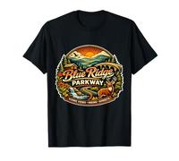 Art de la Montagne sur la Route panoramique de Blue Ridge Parkway T-Shirt