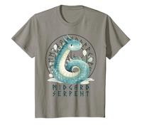 Art de la mythologie Nordique pour Enfants - Serpent Midgard Jörmungandr Viking T-Shirt