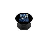Art de la Nuit étoilée de Van Gogh Orca PopSockets PopGrip Adhésif