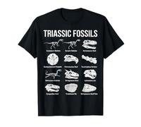 Art de la paléontologie Scientifique des fossiles du Trias T-Shirt
