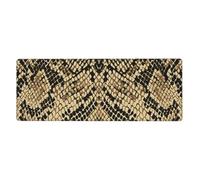 Art de la Peau de Serpent Animal,Grand Tapis de Souris pour Bureau, Clavier d'ordinateur, avec Base en Caoutchouc antidérapante, 30 x 80 cm