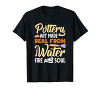 Art de la poterie fabriqué à partir de l'âme du feu d'eau T-Shirt
