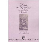 Art de la preface pre textes. prefaces d auteur et prefaces allographes au siecl