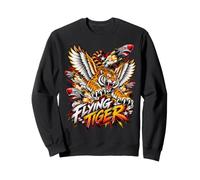 Art de la Puissance aéronautique des Avions de Chasse Tiger Wings Sweatshirt