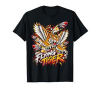 Art de la Puissance aéronautique des Avions de Chasse Tiger Wings T-Shirt