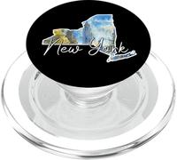 Art de la Skyline Aquarelle de New York PopSockets PopGrip pour MagSafe
