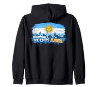 Art de la Skyline de Buenos Aires - Fierté Argentine Sweat à Capuche