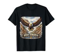 Art de la Virginie-Occidentale Eagle Mountain Wilderness Pride T-Shirt