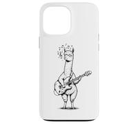 Art de l'alpaga pour Jouer de la Guitare Coque pour iPhone 13 Pro Max