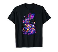 Art de lapin vibrant T-Shirt