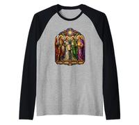 Art de l'archange St Michel Raphael Gabriel Uriel Manche Raglan