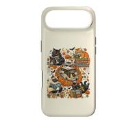 Art de Lecture Amusant pour Halloween avec Chat, fantôme, Citrouille Coque pour iPhone Air