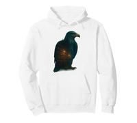 Art de Lecture pour Les Amateurs de Livres Eagle Library Sweat à Capuche