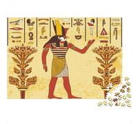 Art de l'Égypte Ancienne | pour Adultes || 1000pcs (75x50cm) Puzzles Jeux ÉduChatifs Puzzles De Décoration Intérieure