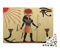 Art de l'Égypte Ancienne,Puzzles pour Adultes 1000pcs (75x50cm),Jeux De Défi