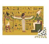 Art de l'Égypte Ancienne,Puzzles pour Adultes 1000pcs (75x50cm),Jeux De Défi