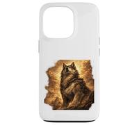 Art de l'esprit Gardien du Loup majestueux Coque pour iPhone 13 Pro