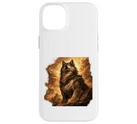 Art de l'esprit Gardien du Loup majestueux Coque pour iPhone 14 Plus