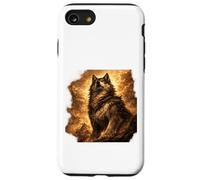 Art de l'esprit Gardien du Loup majestueux Coque pour iPhone SE (2020) / 7/8