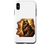 Art de l'esprit Gardien du Loup majestueux Coque pour iPhone XS Max