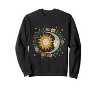 Art de l'harmonie céleste Soleil Lune Yin Yang Sweatshirt