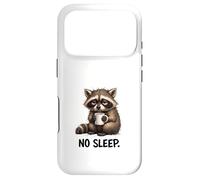 Art de l'humeur du Raton Laveur privé de Sommeil Coque pour iPhone 17 Pro