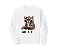 Art de l'humeur du Raton Laveur privé de Sommeil Sweatshirt