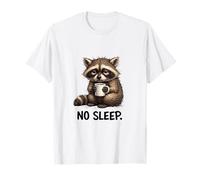 Art de l'humeur du Raton Laveur privé de Sommeil T-Shirt