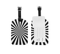 Art De L'Hypnose Etiquettes à Bagages de Valises Voyage en Cuir Etiquette Nom Adresse ID Tags Drôle pour Les Garçons Filles(3PACK)