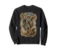 Art de l'icône Fresque Saint Michel Archange Renaissance Sweatshirt