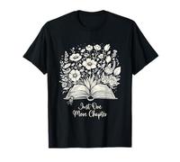 Art de Livre botanique Vintage Just One More Chapter T-Shirt