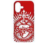 Art de Masse Latine catholique du Sacré-Cœur de Jésus Coque pour iPhone 17