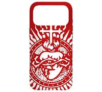 Art de Masse Latine catholique du Sacré-Cœur de Jésus Coque pour iPhone 17 Pro Max