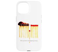 Art de Motivation The Power of Stepping Away Coque pour iPhone 15