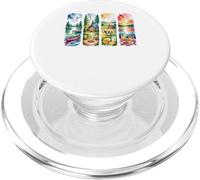 Art de Paysage d'aventure en Plein air Aquarelle Rustique PopSockets PopGrip pour MagSafe
