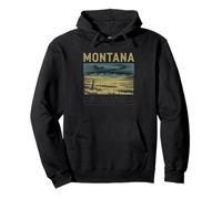 Art de Paysage du Montana : Ciel Étoilé et Calme Sweat à Capuche