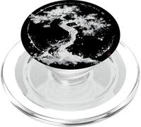 Art de Paysage Vintage Ukiyo-e Japonais Maison et étang PopSockets PopGrip pour MagSafe